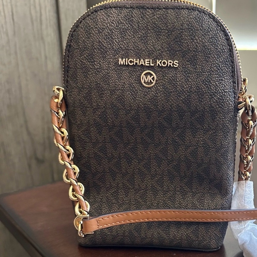 Michael Kors Logo North South Chain Crossbody NWOT